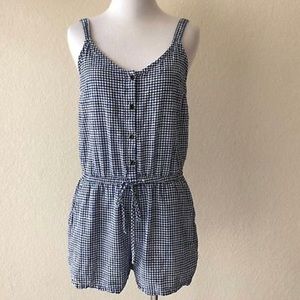Gingham Romper
